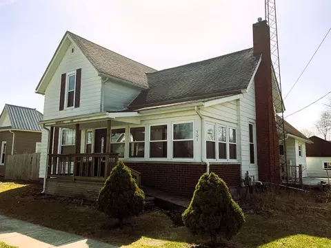 Exterior - 501 E 4th St, Brookston, IN 47923 photo 6 of 7