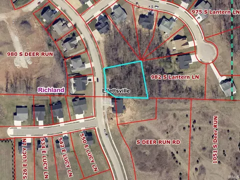 1013 S Deer Run Rd, Ellettsville, IN 47429