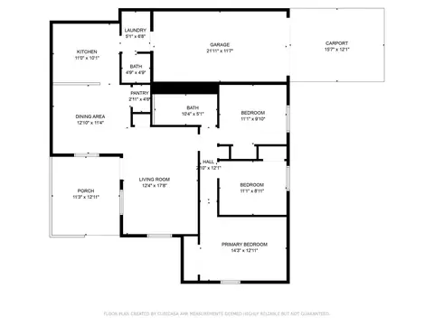 Floorplan - 1005 E Buckingham Dr, Bloomington, IN 47401 photo 1 of 1