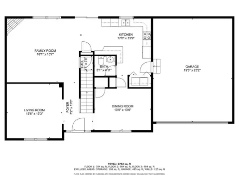 Floorplan - 3308 S Daniel Ct, Bloomington, IN 47401 photo 1 of 3