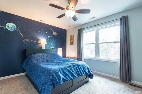 Bedroom - 3308 S Daniel Ct, Bloomington, IN 47401 photo 8 of 9
