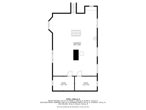 Floorplan - 285 N Center St, Waterloo, IN 46793 photo 2 of 4