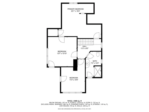 Floorplan - 285 N Center St, Waterloo, IN 46793 photo 4 of 4