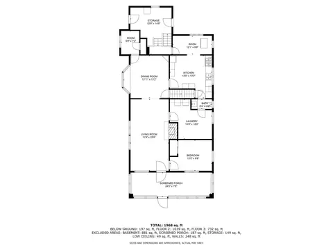 Floorplan - 285 N Center St, Waterloo, IN 46793 photo 1 of 4