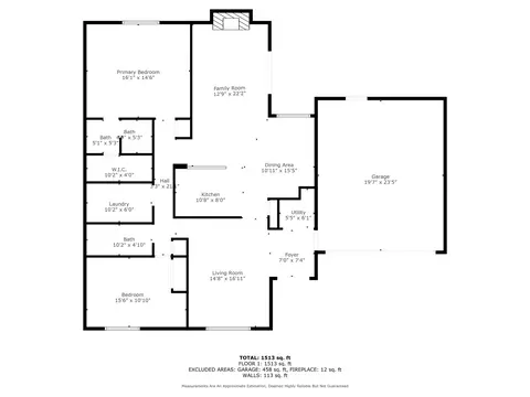 Floorplan - 532 Bex Addition Dr, Bedford, IN 47421 photo 1 of 1
