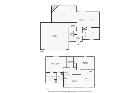 Floorplan - 2034 Freestone Pl, Huntertown, IN 46748 photo 1 of 1