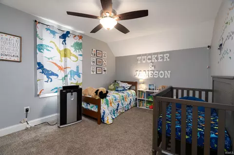 Bedroom - 702 E Walnut St, Chalmers, IN 47929 photo 2 of 5