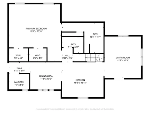 Floorplan - 702 E Walnut St, Chalmers, IN 47929 photo 2 of 3