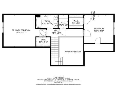 Floorplan - 1709 E Durham Dr, Bloomington, IN 47401 photo 2 of 2