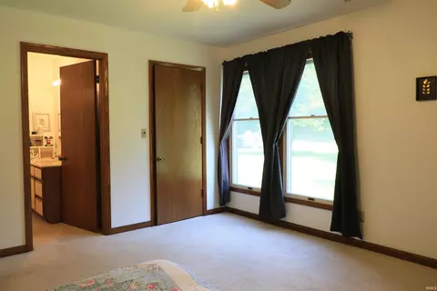 Bedroom - 10320 E Pleasant View Ln, Celestine, IN 47521 photo 3 of 4