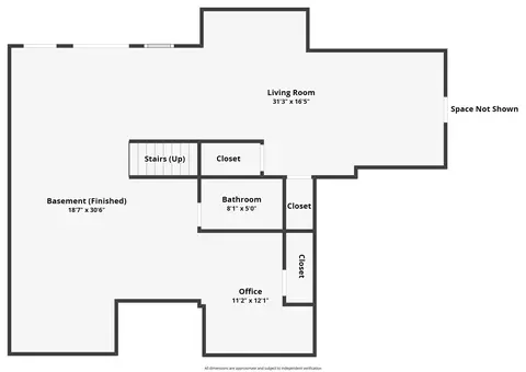 Floorplan - 5582 Mansfield Pl, Centerville, IN 47330 photo 1 of 3