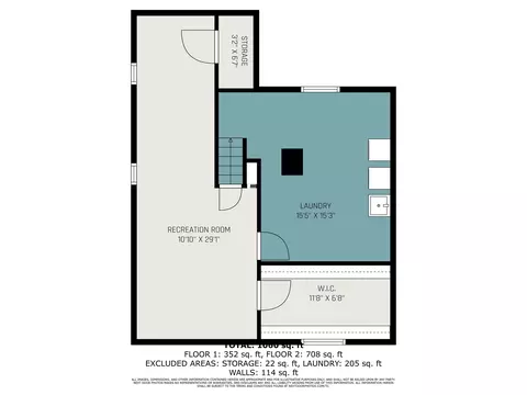 Floorplan - 1913 E Fox St, South Bend, IN 46613 photo 2 of 2