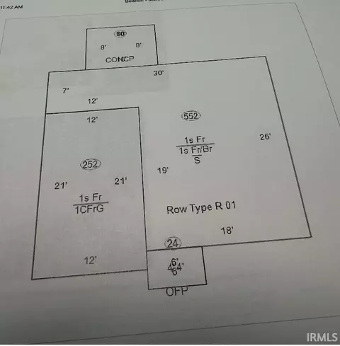 Floorplan - 3920 S Cramer Cir, Bloomington, IN 47403 photo 1 of 1