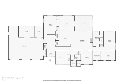7493 E Rush Ridge Rd, Bloomington, IN 47401 photo 35