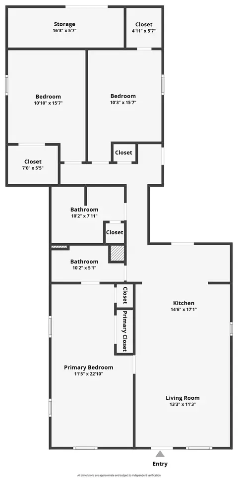 Floorplan - 944 N Jackson St, Bloomington, IN 47404 photo 1 of 1