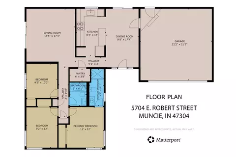 Floorplan - 5704 E Robert St, Muncie, IN 47303 photo 1 of 1