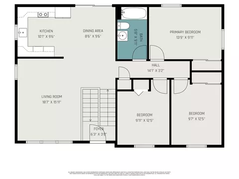 Floorplan - 60220 Ruby St, South Bend, IN 46614 photo 1 of 2