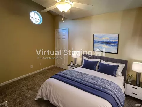 Bedroom - 3849 S Cramer Cir, Bloomington, IN 47403 photo 8 of 9