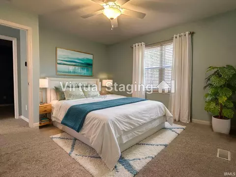 Bedroom - 3849 S Cramer Cir, Bloomington, IN 47403 photo 2 of 9