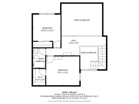 Floorplan - 737 E Moss Creek Cir, Bloomington, IN 47401 photo 2 of 3