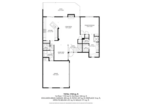 Floorplan - 737 E Moss Creek Cir, Bloomington, IN 47401 photo 1 of 3