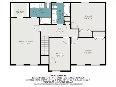 Floorplan - 53155 Prestwick Ct, Granger, IN 46530 photo 2 of 4