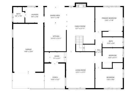 Floorplan - 3518 E 200 S, Kokomo, IN 46902 photo 2 of 3