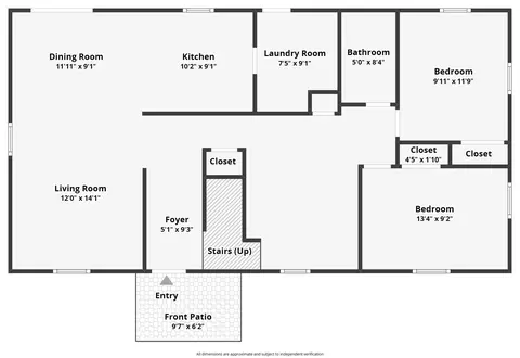 Floorplan - 5904 S Phyllis St, Bloomington, IN 47403 photo 1 of 2