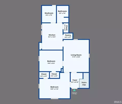 Floorplan - 1114 Spring St, New Castle, IN 47362 photo 1 of 2