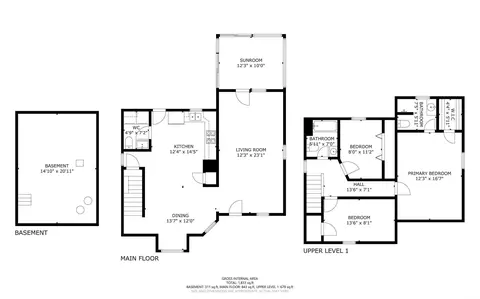 Floorplan - 508 E Spring St, Lagrange, IN 46761 photo 3 of 3