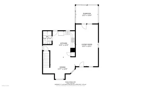 Floorplan - 508 E Spring St, Lagrange, IN 46761 photo 1 of 3