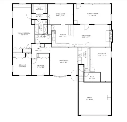 Floorplan - 4026 E Providence Ct, Bloomington, IN 47408 photo 1 of 1
