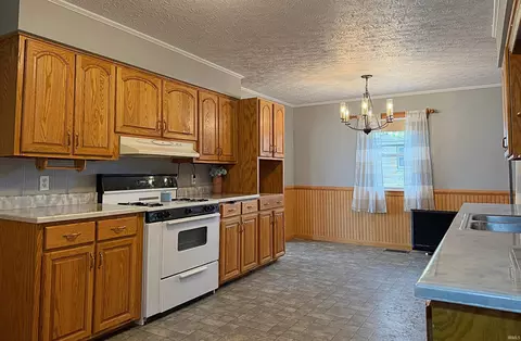 Kitchen - 626 Elnora St, Odon, IN 47562 photo 1 of 4