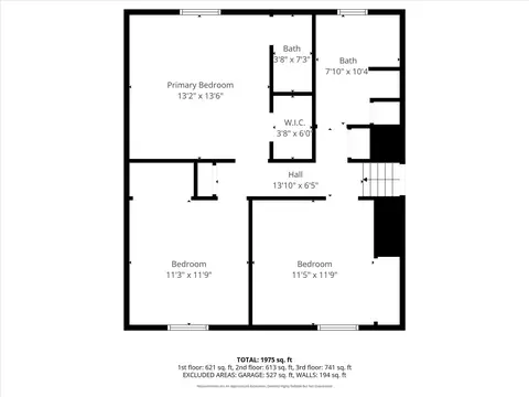 Floorplan - 2302 E Arden Dr, Bloomington, IN 47401 photo 2 of 3