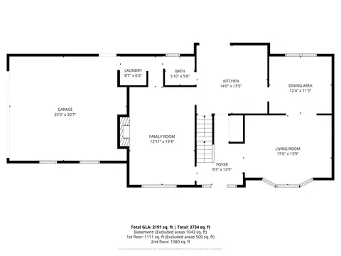 Floorplan - 16300 Hamilton St, Granger, IN 46530 photo 1 of 3
