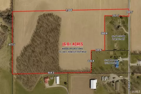 N 550 E, Churubusco, IN 46723