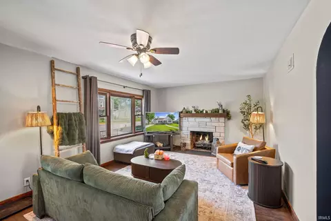Living - 305 E 3rd St, Brookston, IN 47923 photo 2 of 2