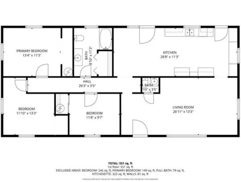 Floorplan - 104 E Hancock Ave, Mitchell, IN 47446 photo 1 of 1