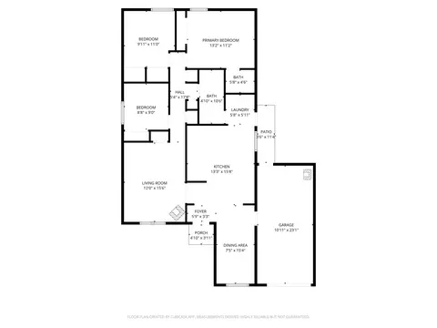 Floorplan - 1280 S 300 E, Knox, IN 46534 photo 1 of 1