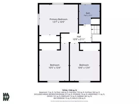 Floorplan - 52193 Wayne Ct N, Granger, IN 46530 photo 3 of 5