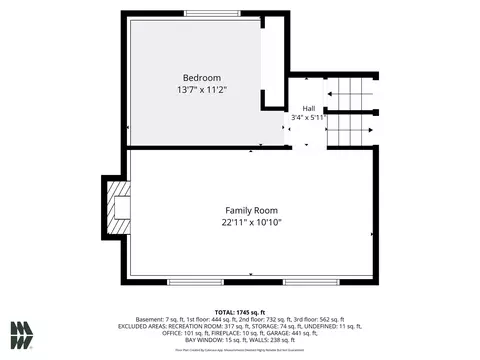 Floorplan - 52193 Wayne Ct N, Granger, IN 46530 photo 2 of 5