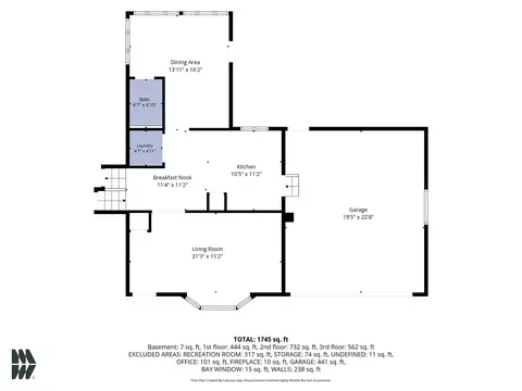 Floorplan - 52193 Wayne Ct N, Granger, IN 46530 photo 1 of 5