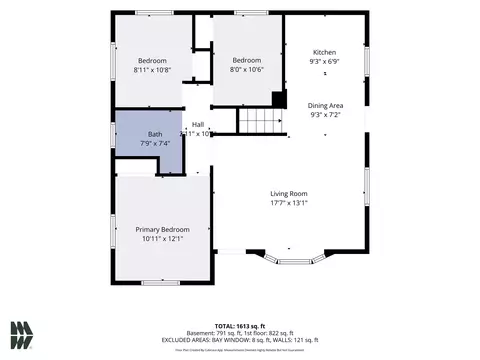 Floorplan - 1606 E Fox St, South Bend, IN 46613 photo 1 of 3