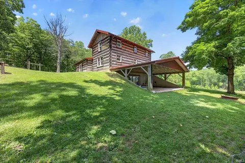 Exterior - 7600 E Pine Grove Rd, Bloomington, IN 47401 photo 3 of 6