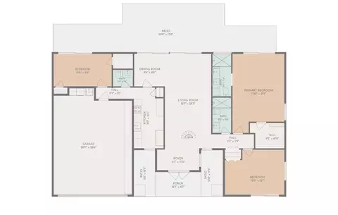 Floorplan - 325 E Clover Ln, Bloomington, IN 47408 photo 1 of 1