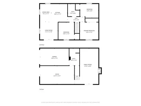 Floorplan - 7467 E Windfree Ln, Bloomington, IN 47401 photo 1 of 3