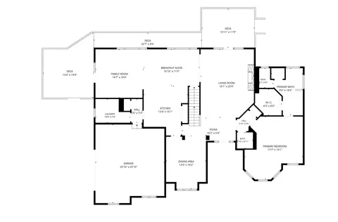 Floorplan - 3907 E Breckenmore Dr, Bloomington, IN 47401 photo 2 of 4