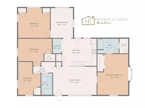 Floorplan - 277 S 500 E, Marion, IN 46952 photo 1 of 1