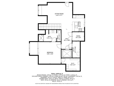 Floorplan - 3593 E Saddlebrook Ln, Bloomington, IN 47401 photo 3 of 3