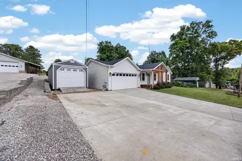 Exterior - 201 Nikirk Ln, Oolitic, IN 47451 photo 3 of 13